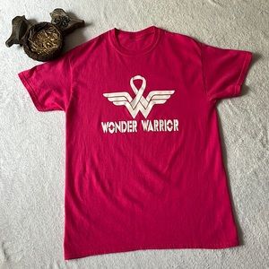 👚4/$10👚 Wonder Warrior Breast Cancer Awareness T-Shirt, Size M
